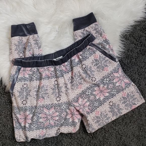 {Kensie} Nordic Pj Pant Jogger style - Picture 1 of 5